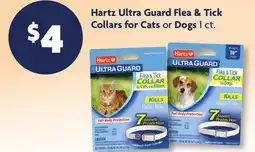 Family Dollar Hartz Ultra Guard Flea & Tick Collars for Cats or Dogs offer