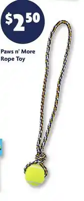 Family Dollar Paws n' More Rope Toy offer