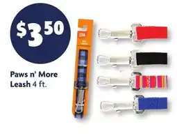 Family Dollar Paws n' More Leash offer
