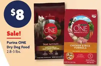 Family Dollar Purina ONE Dry Dog Food offer