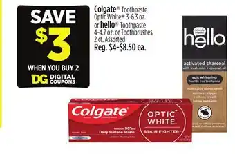 Dollar General Colgate , hello offer