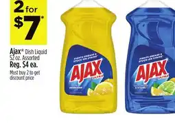 Dollar General Ajax Dish Liquid offer
