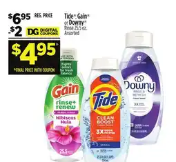 Dollar General Tide , Gain or Downy offer