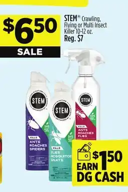 Dollar General STEM Crawling, Flying or Multi Insect Killer offer