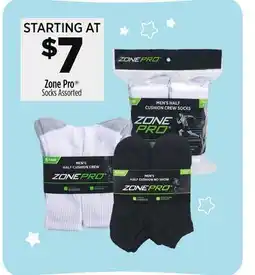 Dollar General Zone Pro Socks offer