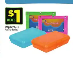 Dollar General iMagine Pencil Pouch or Box offer