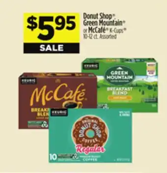 Dollar General Donut Shop , Green Mountain or McCafé K-Cups offer