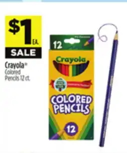Dollar General Crayola Colored Pencils offer