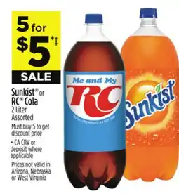 Dollar General Sunkist or RC Cola offer