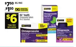 Dollar General DG health Omeprazole Tablets offer