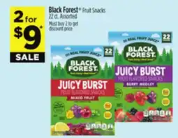 Dollar General Black Forest Fruit Snacks offer