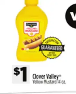Dollar General Clover Valley Yellow Mustard offer