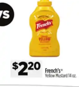 Dollar General French's Yellow Mustard offer