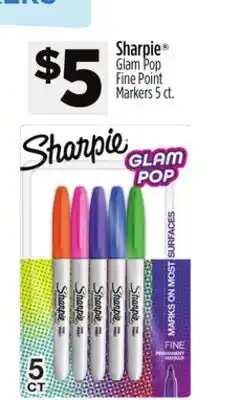 Dollar General Sharpie Glam Pop Fine Point Markers offer