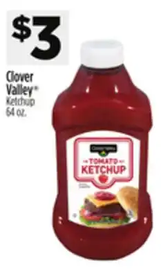 Dollar General Clover Valley Ketchup offer