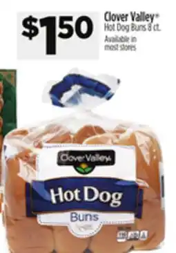 Dollar General Clover Valley Hot Dog Buns offer