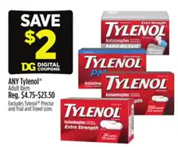 Dollar General ANY Tylenol offer