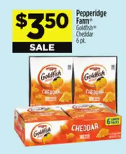 Dollar General Pepperidge Farm Goldfish Cheddar offer
