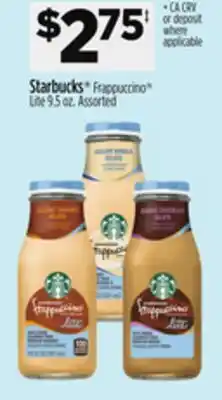 Dollar General Starbucks Frappuccino Lite offer