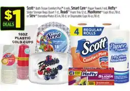 Dollar General Scott , Smart Care , Hefty , Readi MaxHome , Sérv offer
