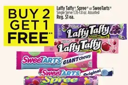 Dollar General Lafy Tafy , Spree or SweeTarts Single Serve offer