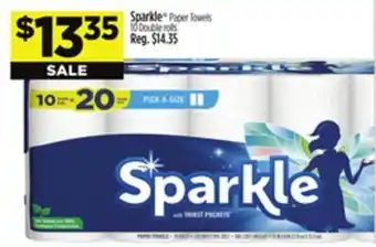 Dollar General Sparkle Paper Towels offer