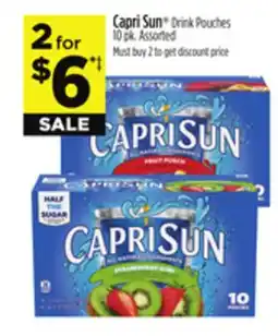Dollar General Capri Sun Drink Pouches offer