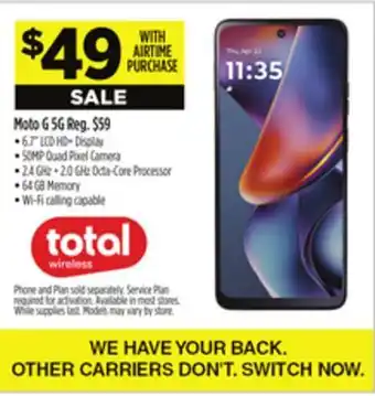 Dollar General Moto G 5G Phones offer