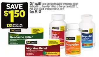 Dollar General DG health offer