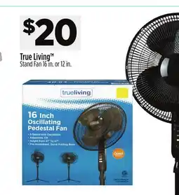 Dollar General True Living Stand Fan offer