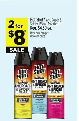 Dollar General Hot Shot Ant, Roach & Spider offer