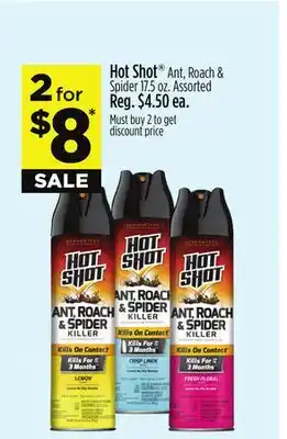 Dollar General Hot Shot Ant, Roach & Spider offer