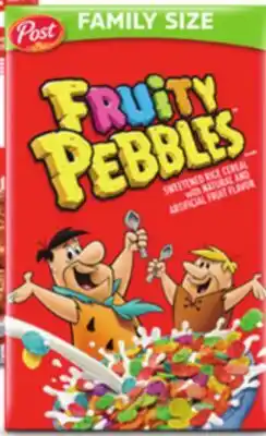 Target Select Post family size cereal offer