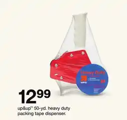 Target up & up 50-yd. heavy duty packing tape dispenser offer