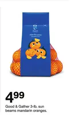 Target Good & Gather 3-lb. sun beams Mandarin oranges offer