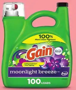 Target Gain 144-oz. detergent offer