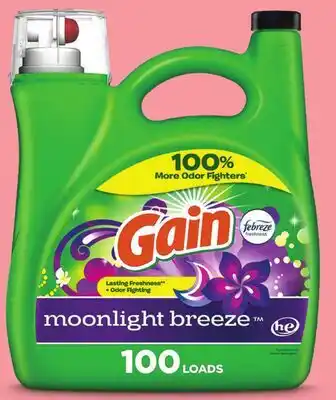 Target Gain 144-oz. detergent offer