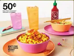 Target Room Essentials tableware or tumblers offer
