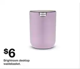 Target Brightroom desktop wastebasket offer