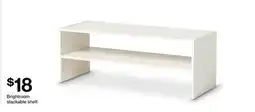 Target Brightroom stackable shelf offer