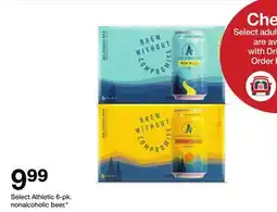 Target Select Athletic 6-pk. nonalcoholic beer offer