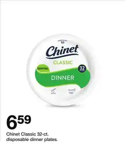 Target Chinet Classic 32-ct. disposable dinner plates offer