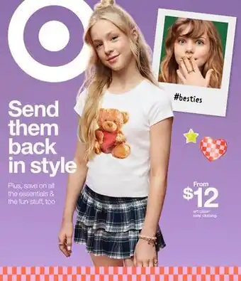 Target art class kids' clothing offer