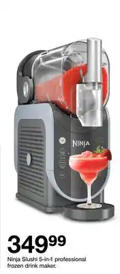 Target Ninja Slushi 5-in-1 professional frozen drink maker offer