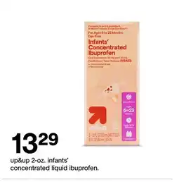 Target up & up 2-oz. infants' concentrated liquid ibuprofen offer