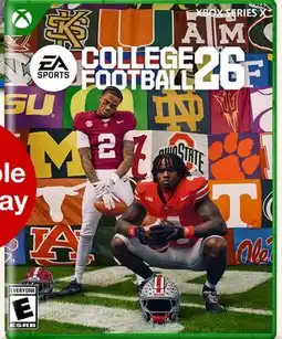 Target Xbox EA SPORTS COLLEGE FOOTBALL 26 offer
