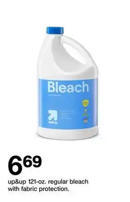 Target up & up 121 - oz. regular bleach with fabric protection offer