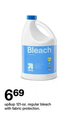 Target up & up 121 - oz. regular bleach with fabric protection offer