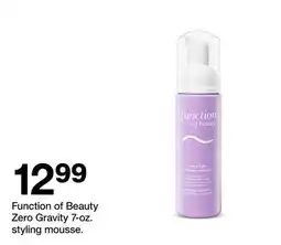 Target Beauty Zero Gravity offer
