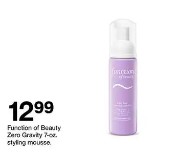 Target Beauty Zero Gravity offer